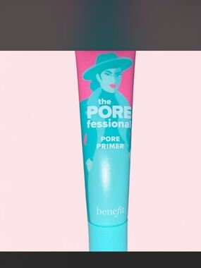 Benefit POREfessional Primer Tube in Turquoise and Pink